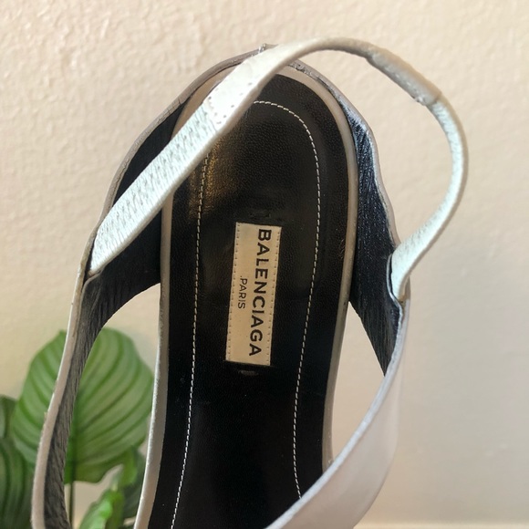 Balenciaga Studded Leather Sandals - Picture 2 of 7